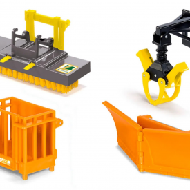 Siku Scale 1:32 Front Loader Accessories Set Orange